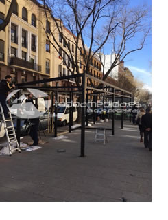 cerramiento terrazas bar en Madrid