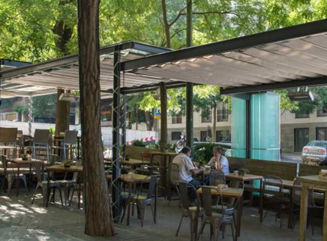 cerramientos para hostelería y empresas en Madrid